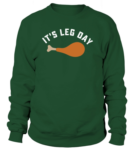 Funny thanksgiving turkey leg day tshirt Women's Sweatshirt