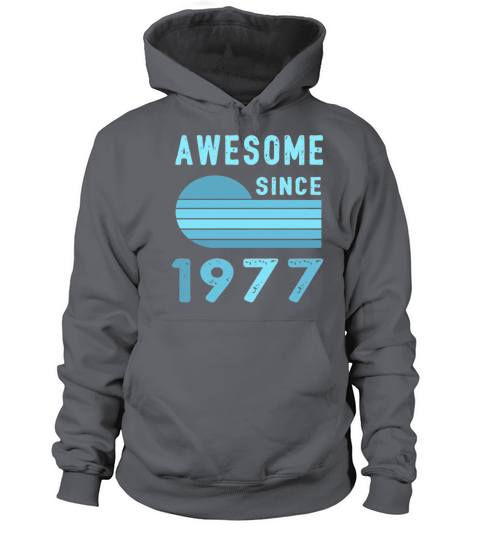 1977 Birthday Retro Vintage Gift 42nd Men's Hoodie