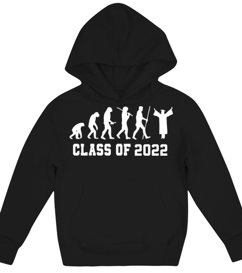 class of 2022 evolution Kids Hoodie