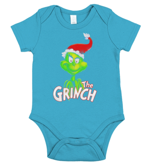 THE GRINCH Short Sleeve Baby One-Piece