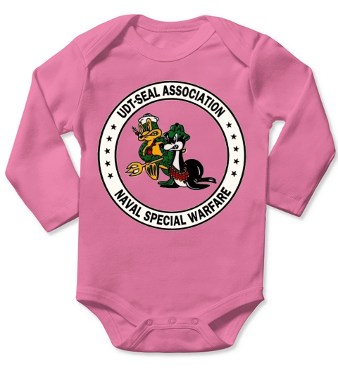 US Navy Seal Original Udt Association Logo shirt Long Sleeve Baby One-Piece