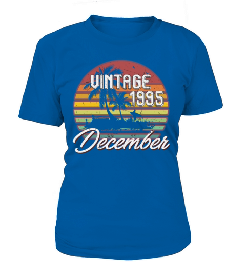23th Birthday Gifts Retro Vintage December 1995 Women's T-Shirt