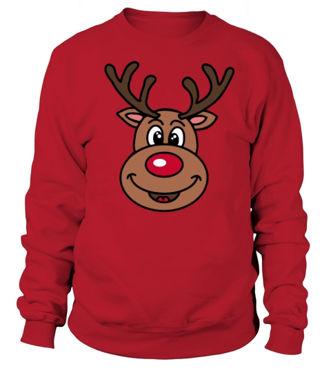 Rudolph The Red Nose Reindeer funny tshirt Women's Sweatshirt