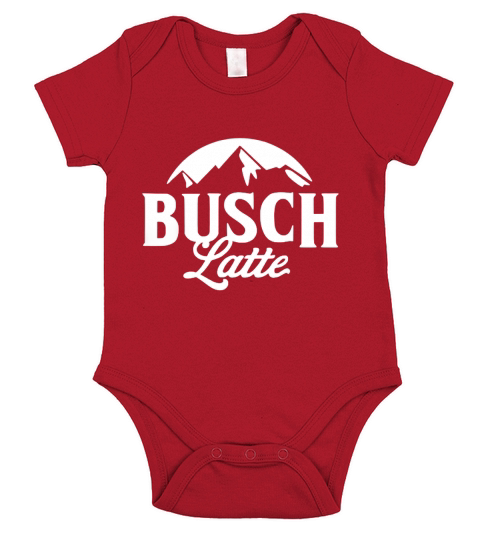 Busch Latte Beer Short Sleeve Baby One-Piece