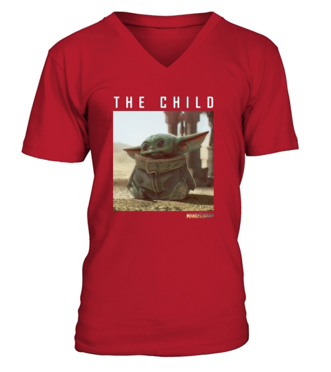 The Child The Mandalorian - Baby Onesie V-Neck T-shirt