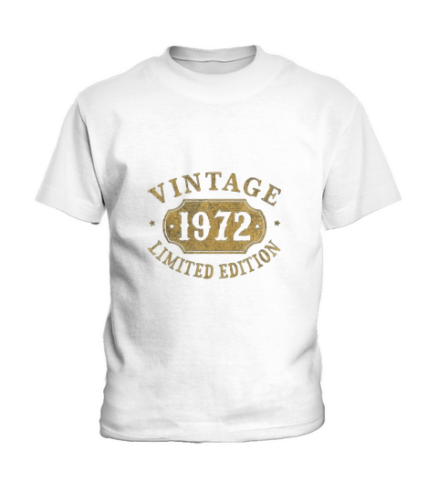 Vintage 1972 Kids T-Shirt