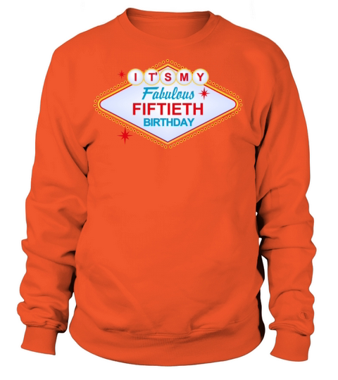 Las Vegas Birthday 50th Birthday Women's Sweatshirt