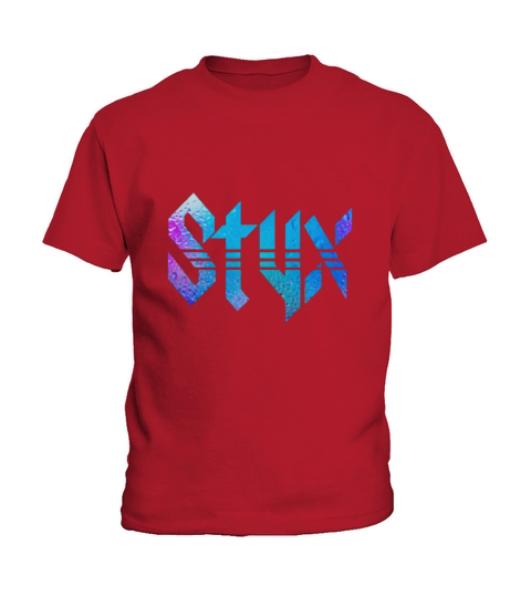 Styx Band Rainbow Color Kids T-Shirt
