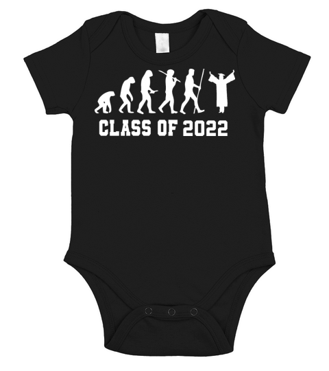 class of 2022 evolution Short Sleeve Baby One-Piece