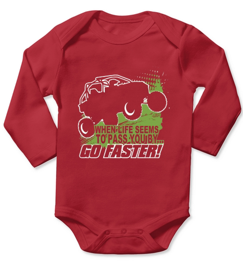 UTV SxS Life Go Faster Long Sleeve Baby One-Piece