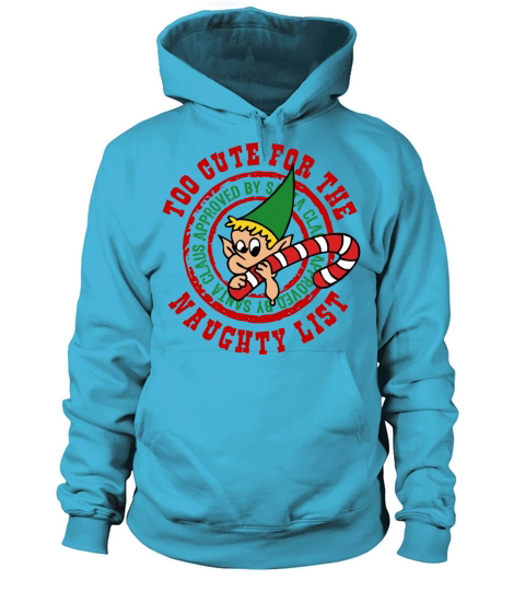 Too Cute Naughty List Women's Hoodie