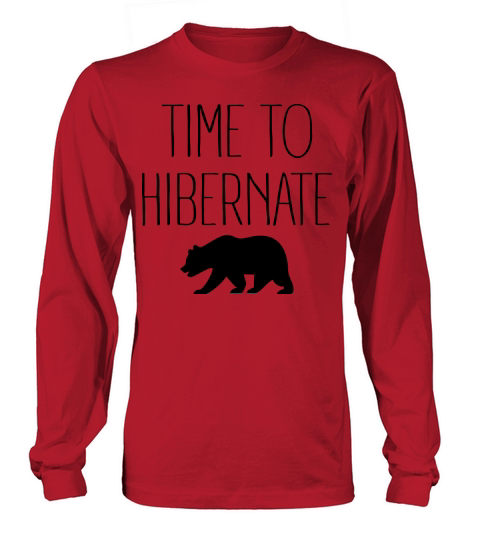 Time To Hibernate Women's Long Sleeve