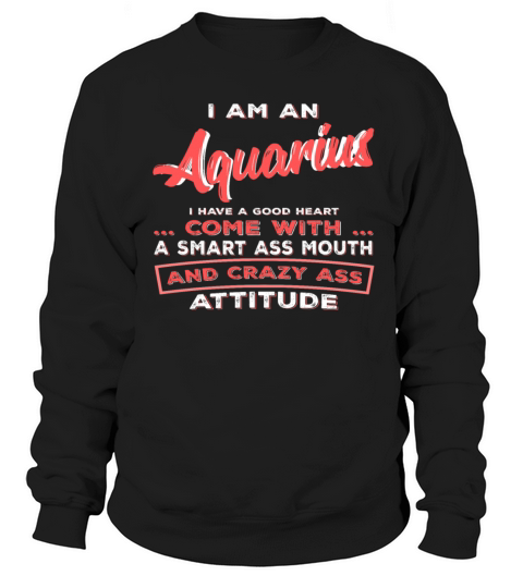 Characteristics of Aquarius horoscope saying Men's Sweatshirt