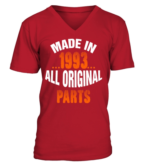 Made In 1993 All Original Parts Men's V-Neck T-shirt