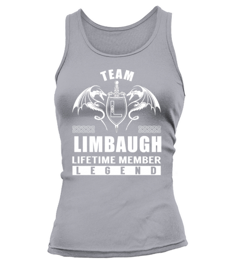 Team LIMBAUGH Lifetime Member Legend Name Shirts Tank top Woman