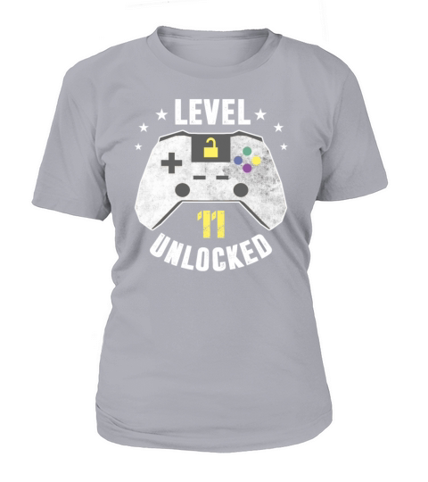 Level 11 Unlocked - 11th Birthday Gift Design Women's T-Shirt