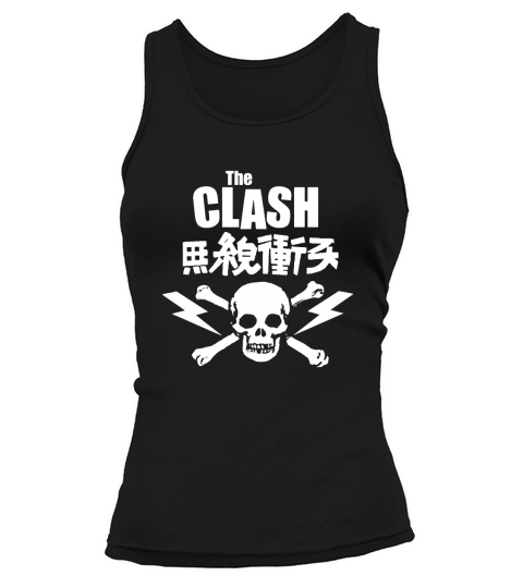 Particular The Clash Skull and Bolts Tank top Woman
