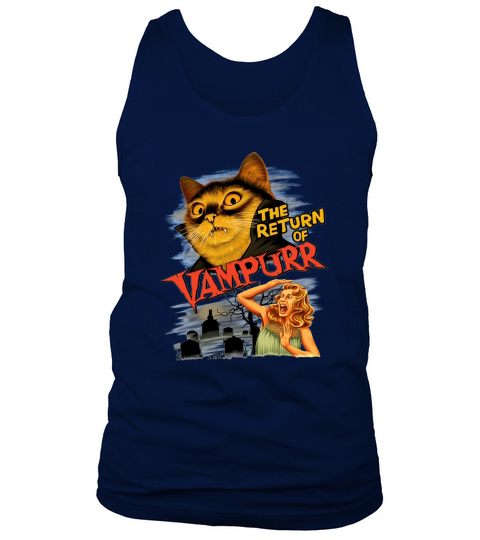 The Return Of Vampurr Cat Vampire Tank Top Unisex