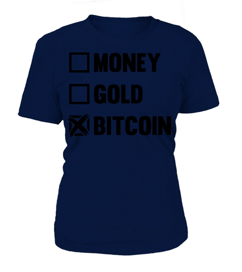 money gold bitcoin Women's T-Shirt