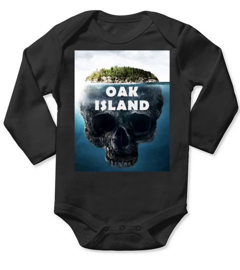 CHASSEUR DE L&#39;ATLANTIQUE CANADA OAK ISLAND NOUVELLE-ÉCOSSE CANADA Long Sleeve Baby One-Piece