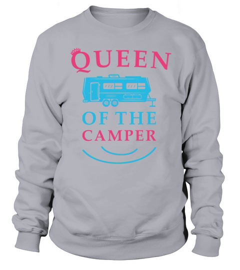 Queen of the RV - Camping Camper Vacation Gift Women's Sweatshirt