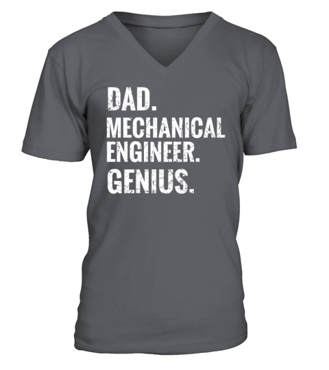 Mechanical Engineering For Mechanical Engineer Dad Men's V-Neck T-shirt