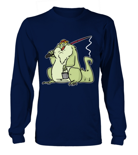 Fish Gift fisher Fishing Eel Butt Fishing Men's Long Sleeve