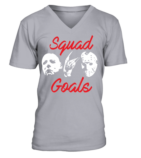 Friday the 13th - Horror Icons Squad Goals Men's V-Neck T-shirt