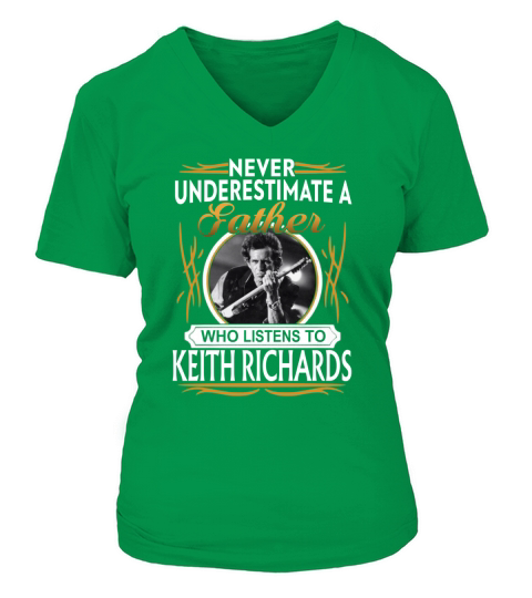 Keith Richards  Daddy V-neck T-Shirt Woman