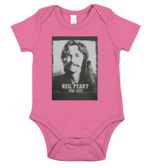 Neil Peart Memory In Loving Drummer Best Short Sleeve Baby One-Piece