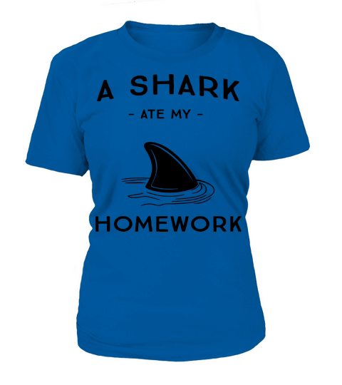 A Shark Ate My Homework Women's T-Shirt