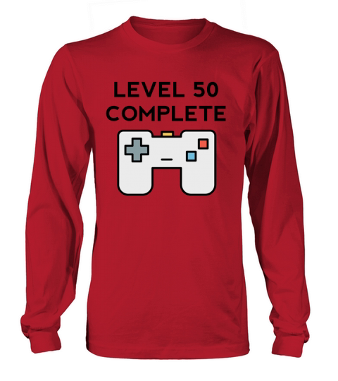 Level 50 Complete 50th Birthday Women's Long Sleeve
