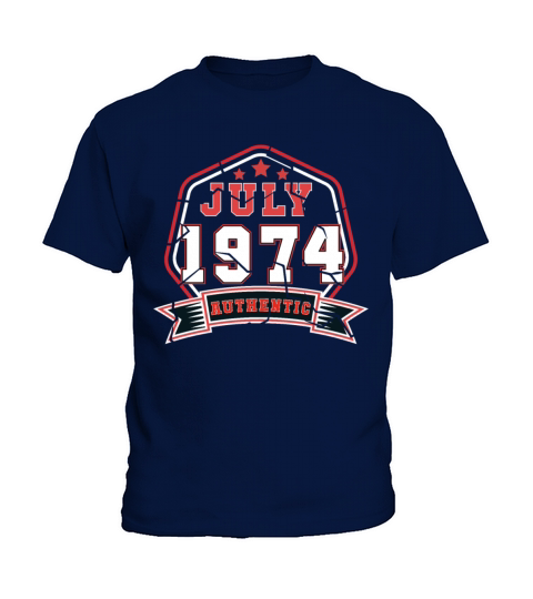 July 1974 Vintage Gift Idea Kids T-Shirt