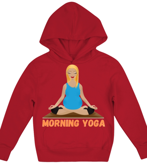 Morning Yoga Kids Hoodie