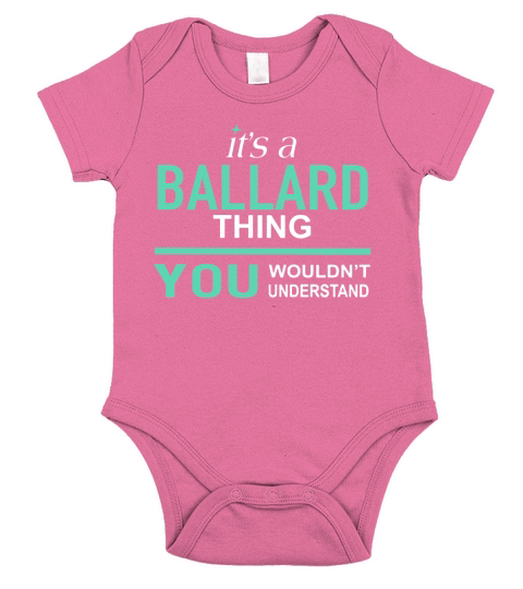 Ballard Thing  TeeForBallard Short Sleeve Baby One-Piece
