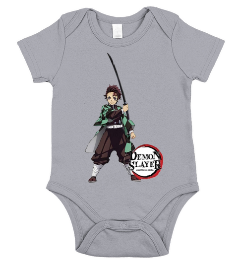 Tanjiro Kamado Demon Short Sleeve Baby One-Piece