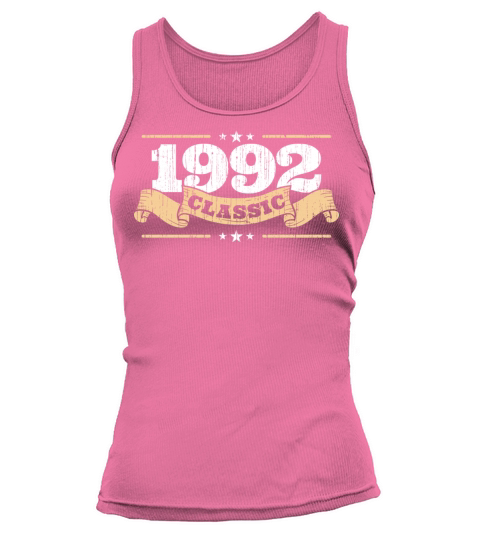 Anniversary 1992 Classic Matching Couple Distresse Women's Tank Top