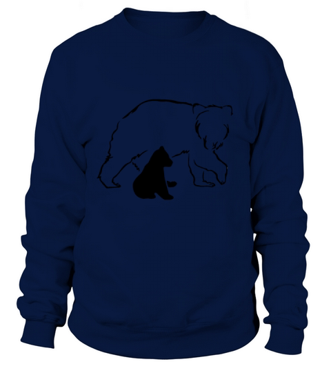 Grizzly Forest Teddy Wildlife Mountains Camping Women's Sweatshirt
