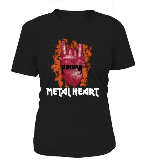 Metal heart Pantera Women's T-Shirt