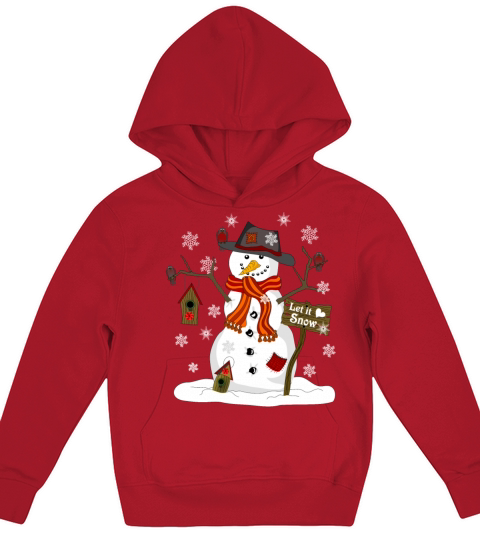 snowman Kids Hoodie
