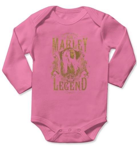 Bob Marley Juniors Legends Racer Back Long Sleeve Baby One-Piece