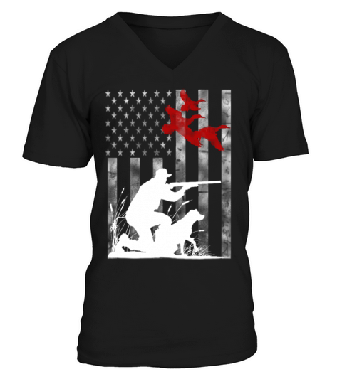 Duck Hunting Men's V-Neck T-shirt