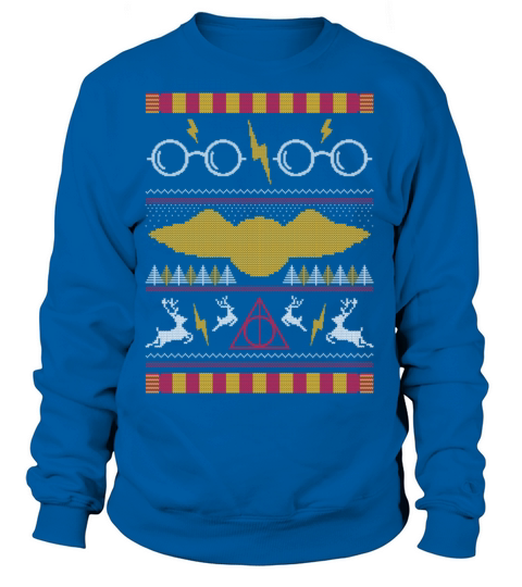 Quidditch Ugly Christmas Women's Sweatshirt