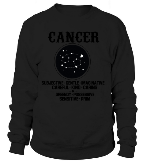 Cancer Zodiac Sign Women's Sweatshirt