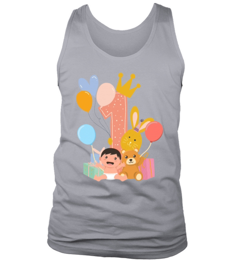 Birthday Baby - 1st Birthday Men's Tank Top