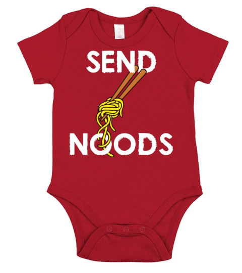 SEND NOODS Short Sleeve Baby One-Piece