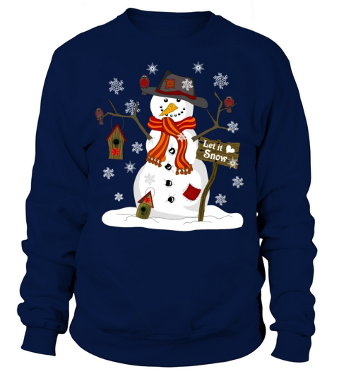 snowman Men's Sweatshirt