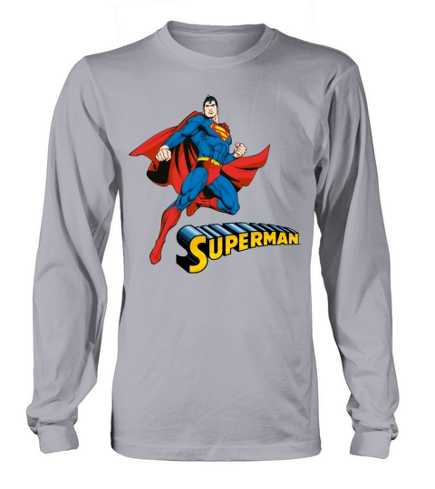 Superman Move Pose Women's Long Sleeve
