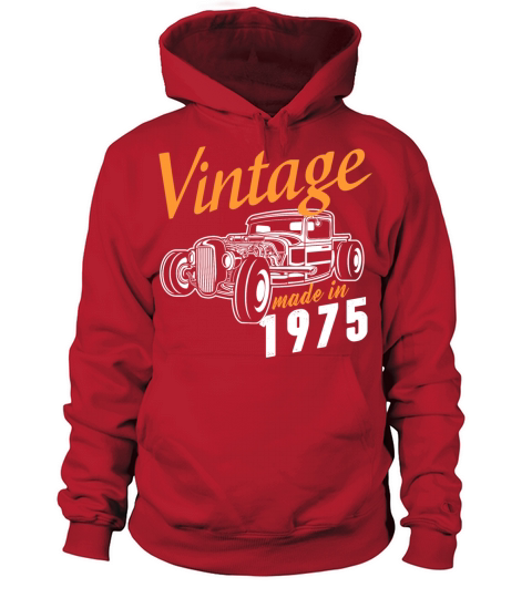 Vintage made in 1975 Women's Hoodie