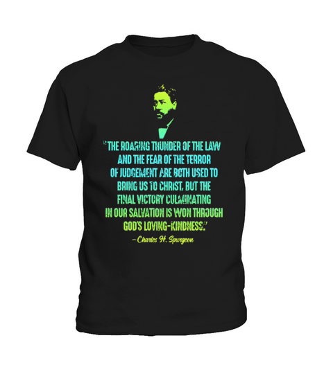 The Roaring Thunder Of The Law Spurgeon Kids T-Shirt